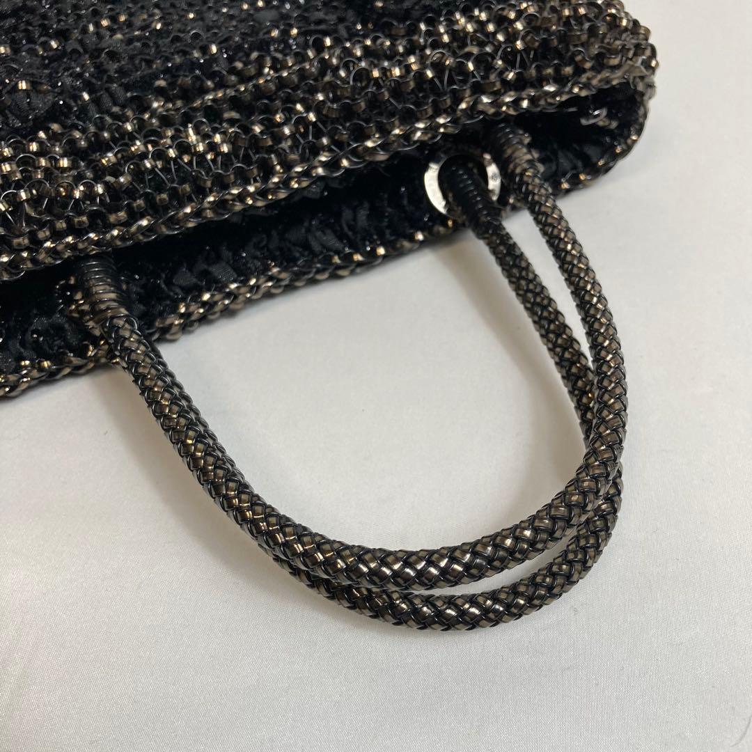 【美品】ANTEPRIMA グリッター ワイヤー　ミニショルダーバッグ4way