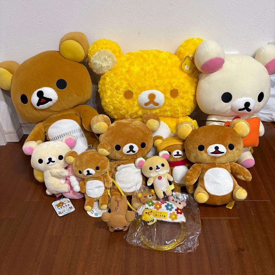 リラックマ ぬいぐるみ 大量セット コリラックマ まとめて