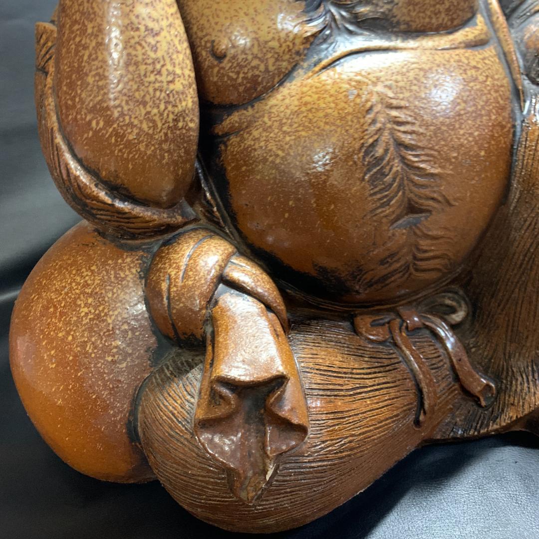 布袋ほていさん（大）中村陶器 信楽焼 - メルカリ