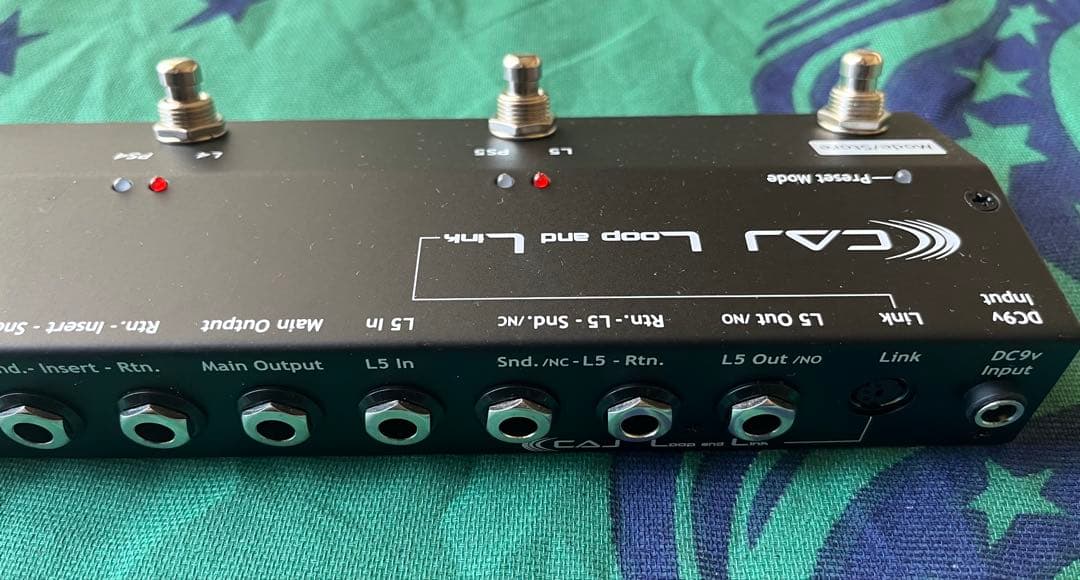 CAJ / Loop and Link CAJ loop and Link スイッチャー Custom Audio