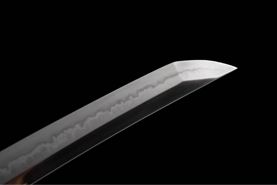 檀木居合刀 刀装具 日本刀 模造刀 武具 舞踊刀 鎧通し 短刀 互目丁子焼き