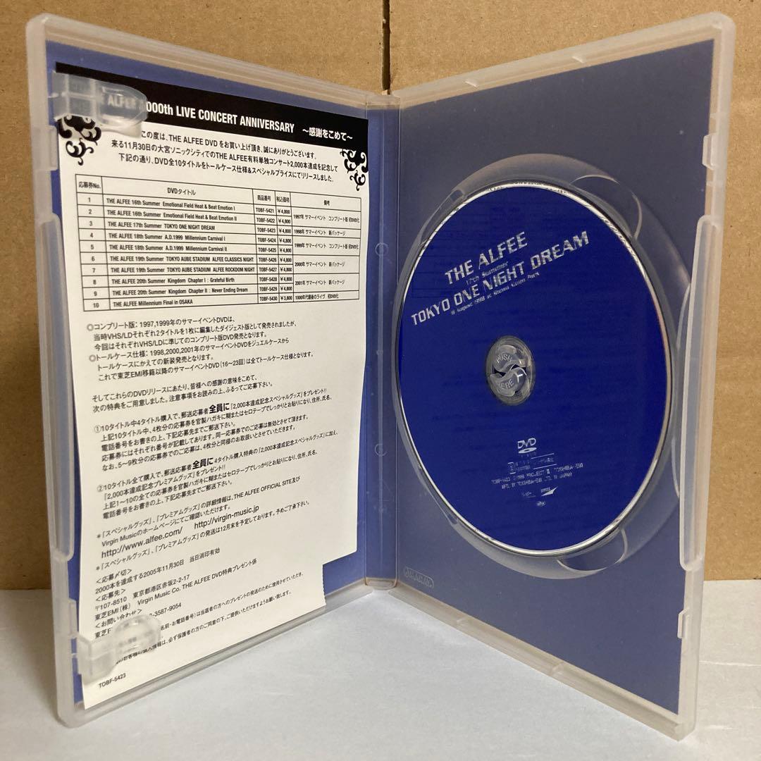 THE ALFEE TOKYO ONE NIGHT DREAM 1998 『THE ✖️THE
