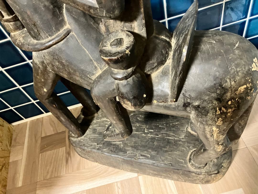 マリ ドゴン族 木製オブジェ馬