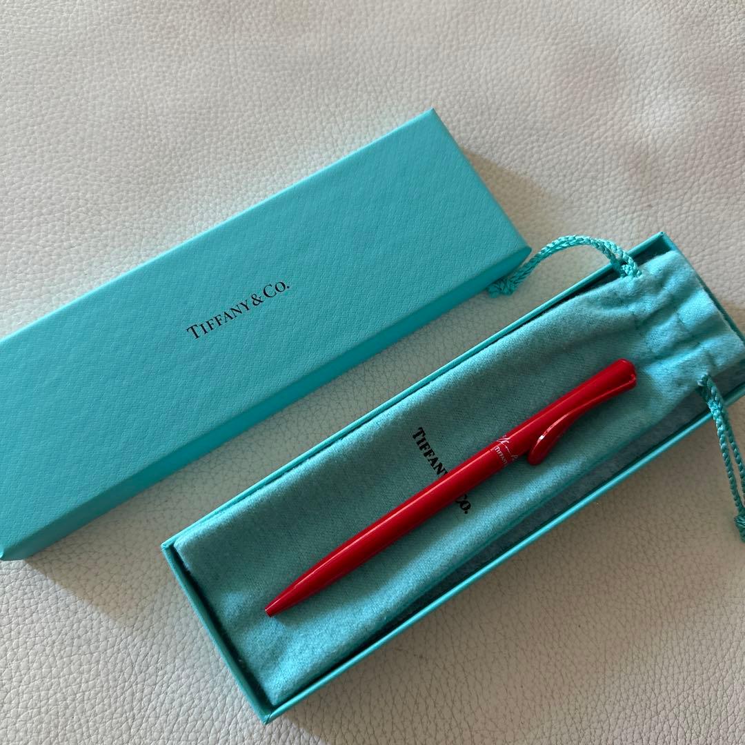 新品.未使用　Tiffany& Co. エルサ・ペレッティ™ ボールペン　赤