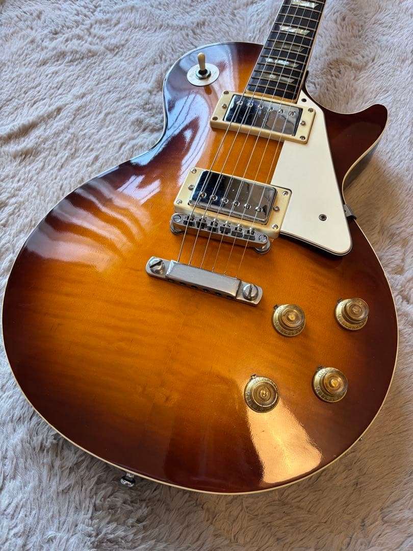 【ビンテージ】Gaban レスポール　春日製　フレイムトップ ビンテージ】Gaban レスポール 春日製 フレイムトップ ビンテージ