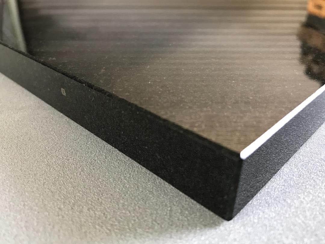 天然黒御影石 山西黒 オーディオボード○400×380×25○5面