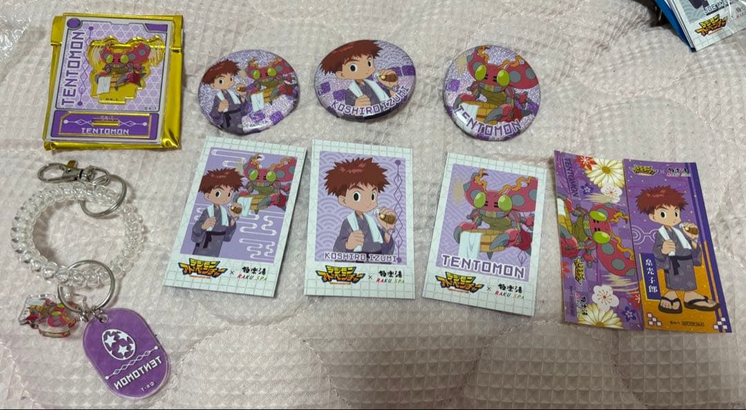 デジモン 極楽湯 泉光子郎＆テントモン まとめ売り② デジモン 極楽湯 泉光子郎＆テントモン まとめ売り③ - メルカリ