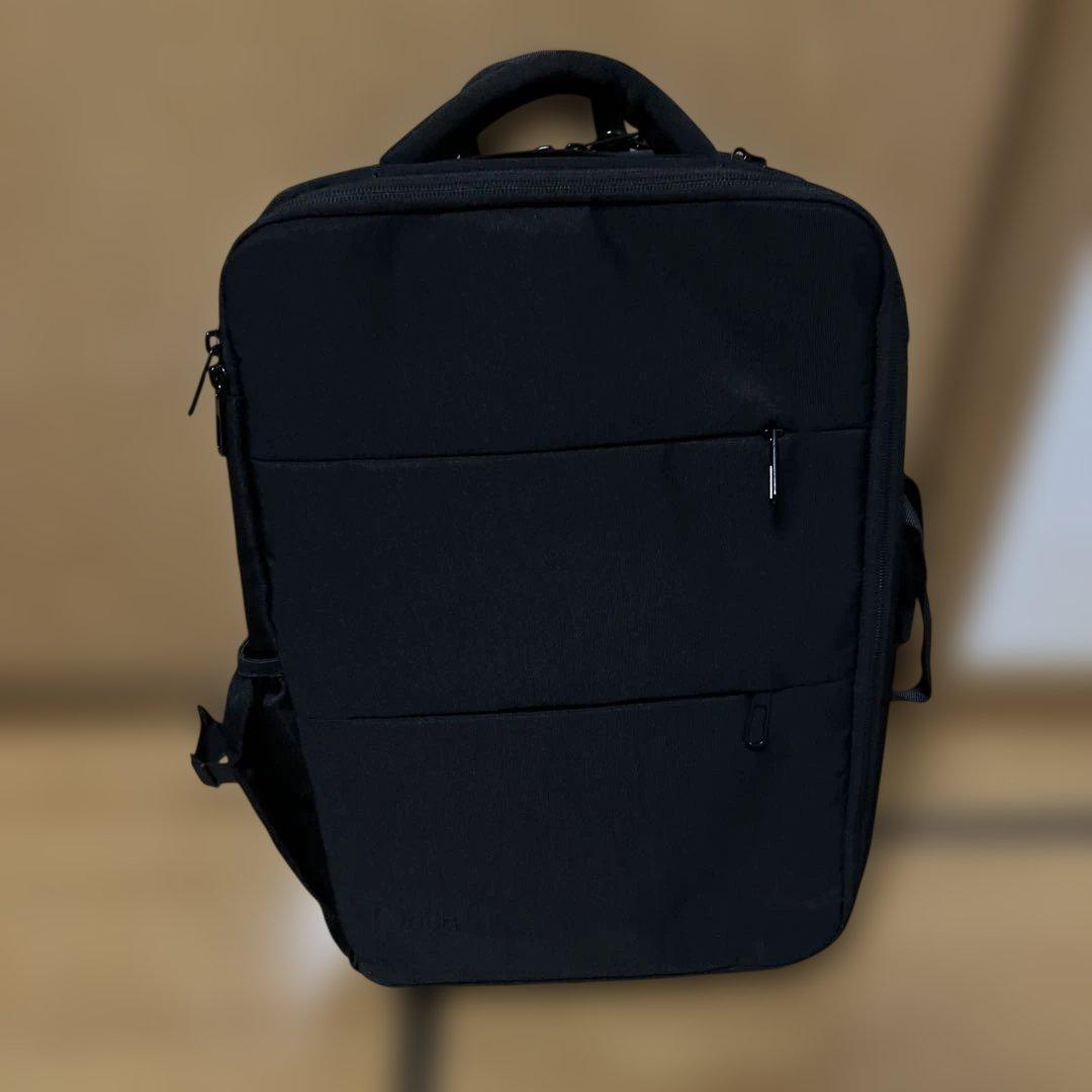 美品］Evoonマルチビジネスリュック3.0 大容量 拡張機能 多機能 撥水加工