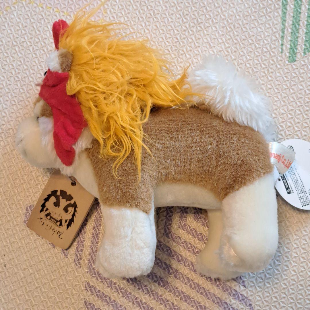 秋田犬　なまはげのかぶり物付きぬいぐるみ　獅子　鬼　木札　レア