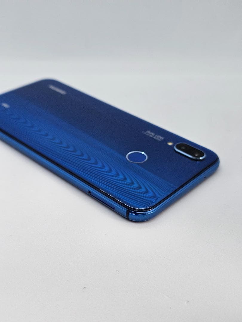 美品 HUAWEI p20lite スマートフォン 本体 ブルー - メルカリ