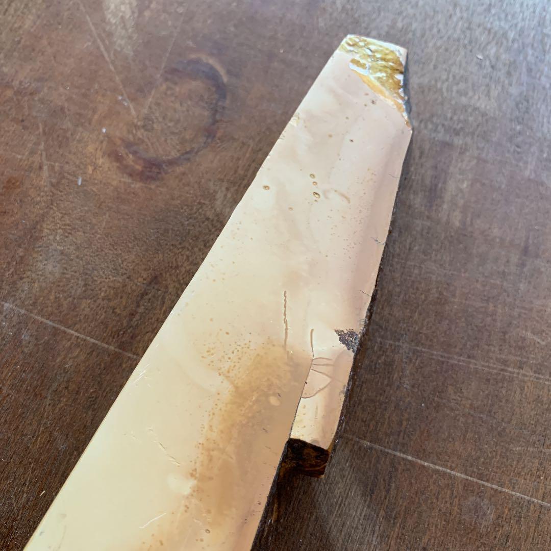 京都産　天然砥石　皮付き