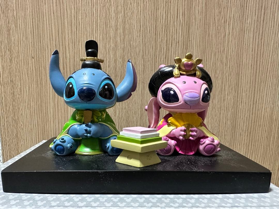 リロ＆スティッチスティッチ&エンジェル雛人形お雛様ひなまつりディズニー