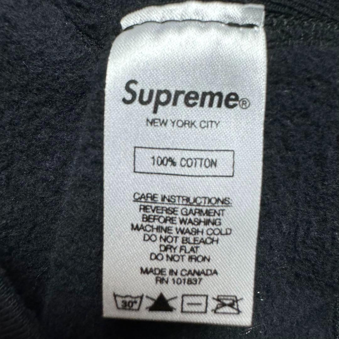 491a【即完売モデル】シュプリーム　パイルロゴ　人気カラー　レア　パーカー