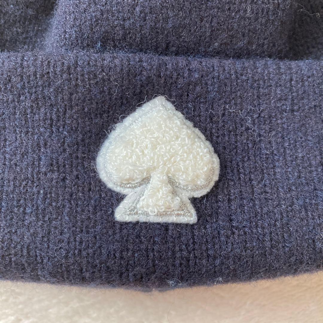 Katespade NEW YORK】ケイトスペード マフラー＆ニット帽子 - メルカリ