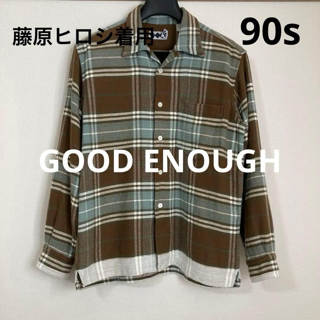 藤原ヒロシ着用 90s GOOD ENOUGH FINESSE ラインネル - メルカリ