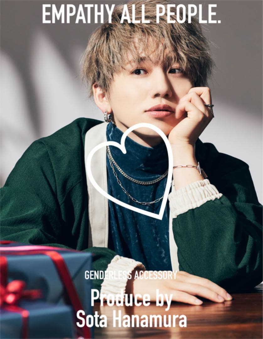 Da-iCE 花村想太 EMPATHY ALL PEOPLE ネックレス