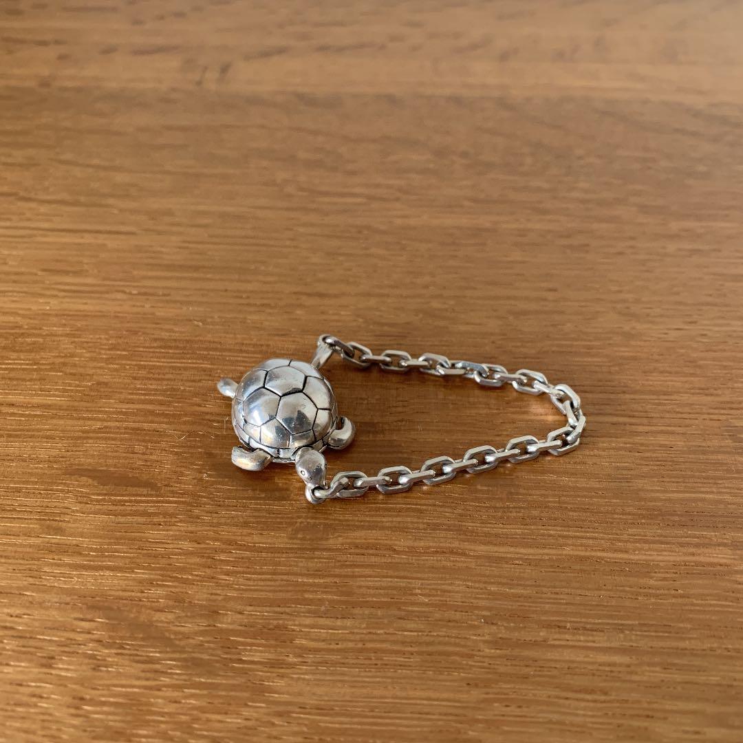 エルメス 亀 キーホルダー