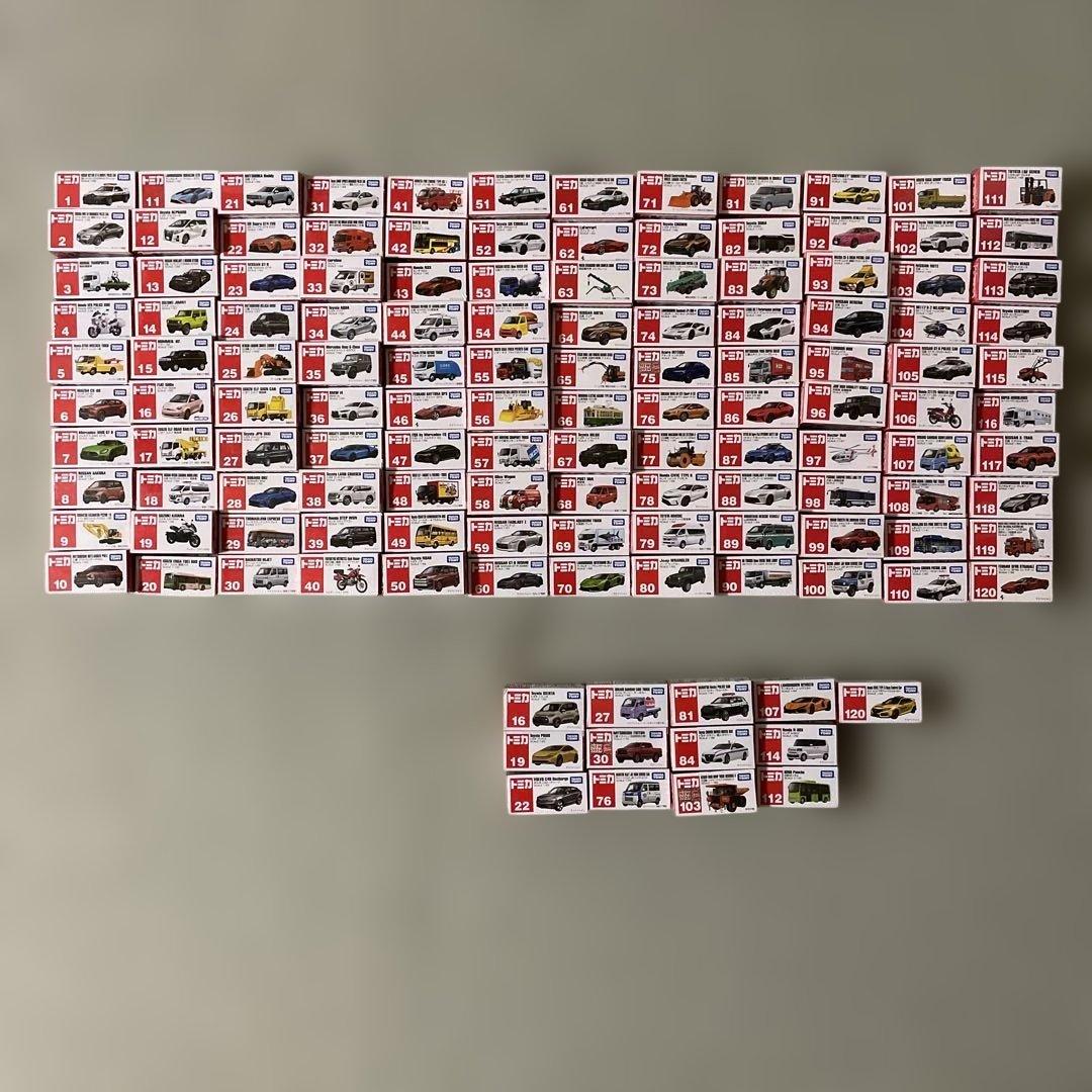 トミカ ミニカー 133台セットまとめ売り(新品未開封品・被り車種無)