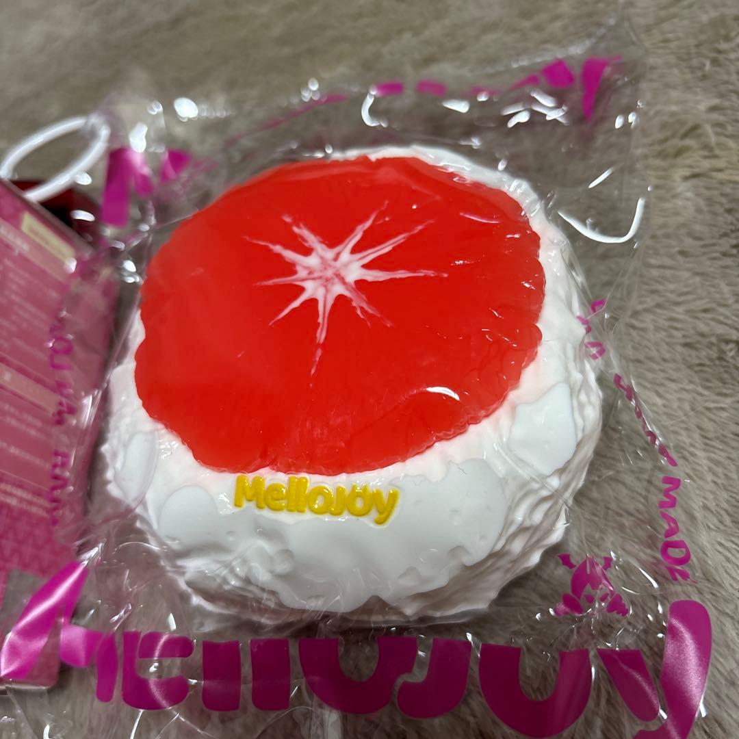 Mellojoy スクイーズ クリームまみれ 大福シリーズ グレープフルーツ①