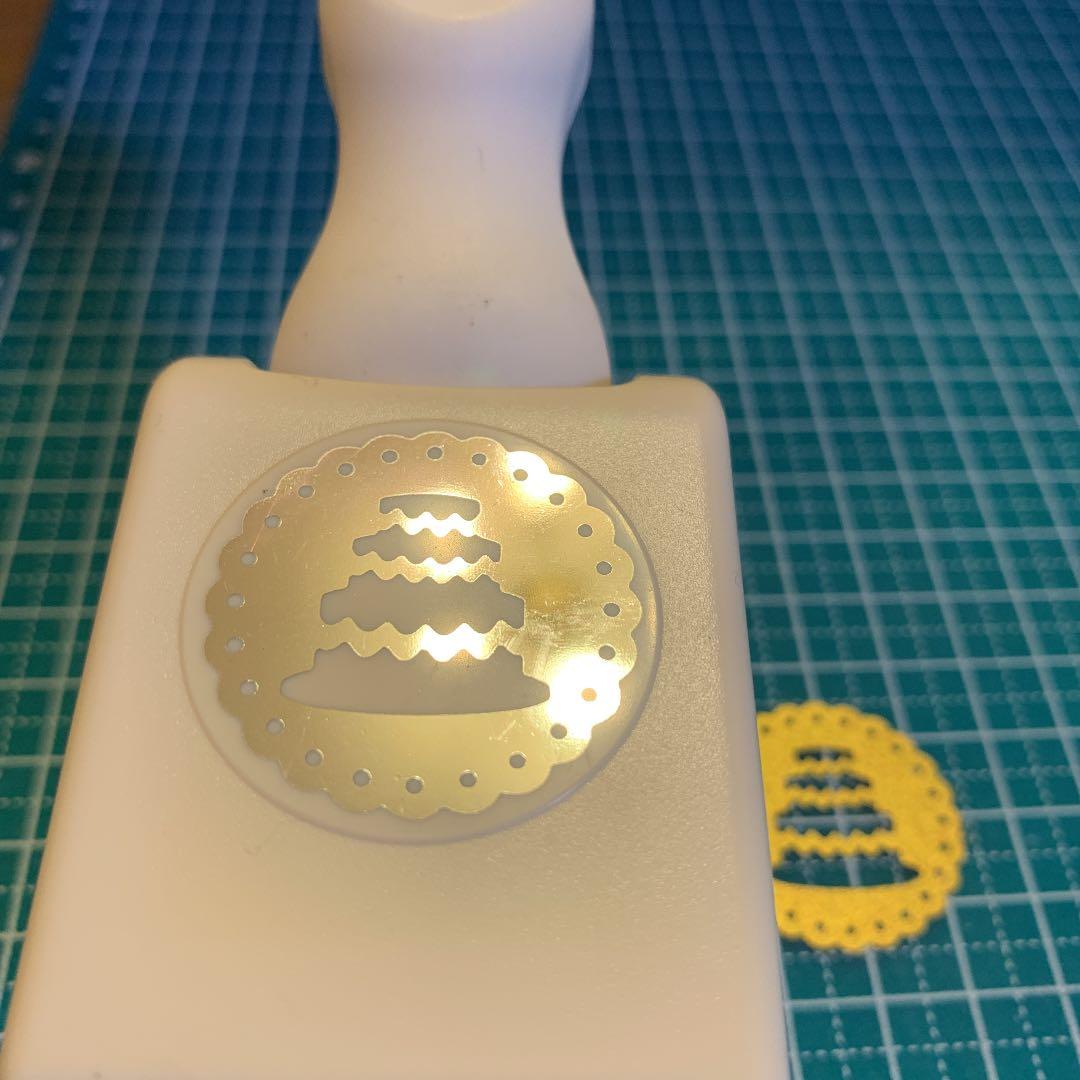 マーサスチュワート スクラップブッキングパンチウェディングケーキ