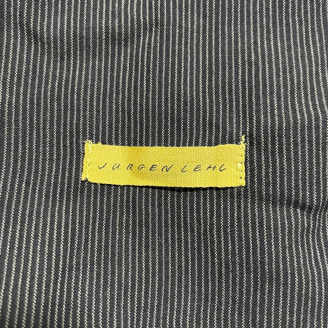 ヨーガンレール イエローレーベル バルーンパンツ サルエルパンツ ストライプ 黒