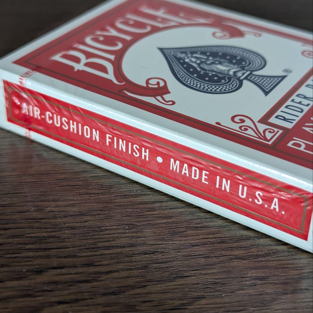【ほぼ新品】BICYCLE RIDER BACK トランプ 12個入 おまけ有