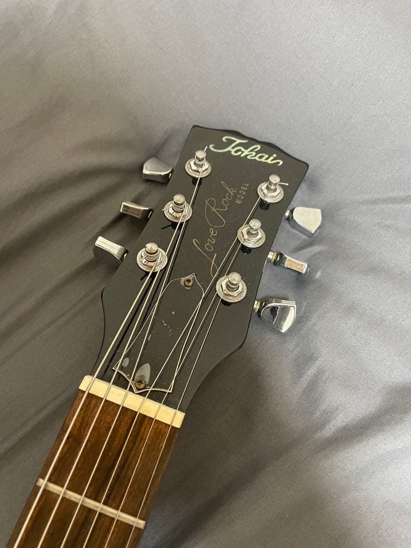 【値下げ中】Tokai Love Rockレスポール PU交換済