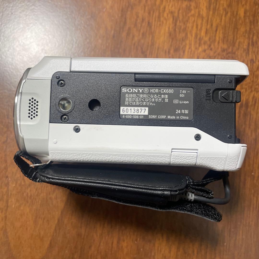 SONY HDR-CX680 ハンディカム ソニー ビデオカメラ 2024年製