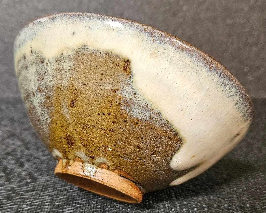 京焼【銀閣茶堂印】東山天目 天目茶碗 共箱 書付け箱 茶道具