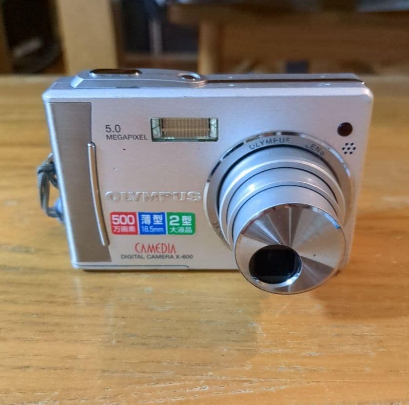 動作確認済】OLYMPUS オリンパス CAMEDIA X-600 コンデジ - メルカリ