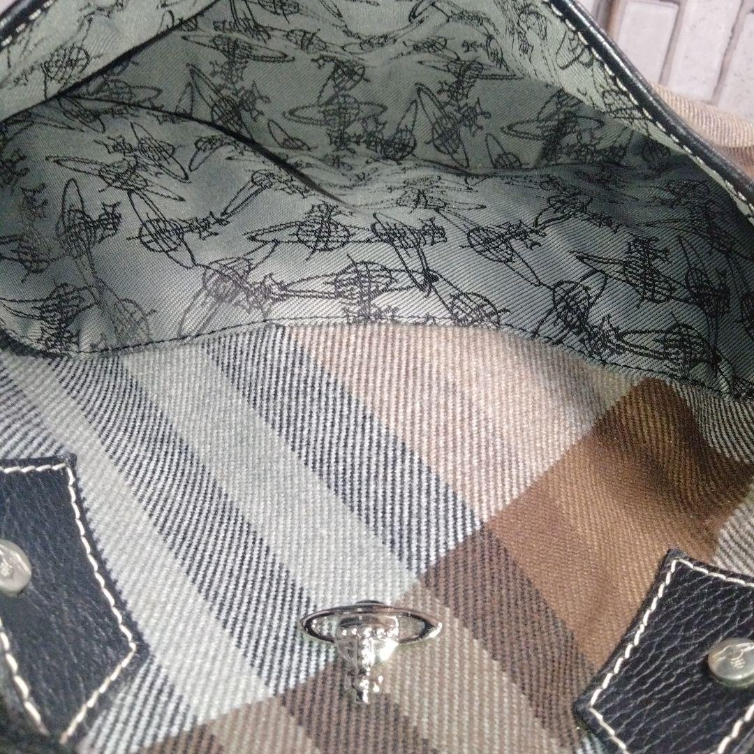 ヴィヴィアンウエストウッド チェック柄ヤスミンバッグ