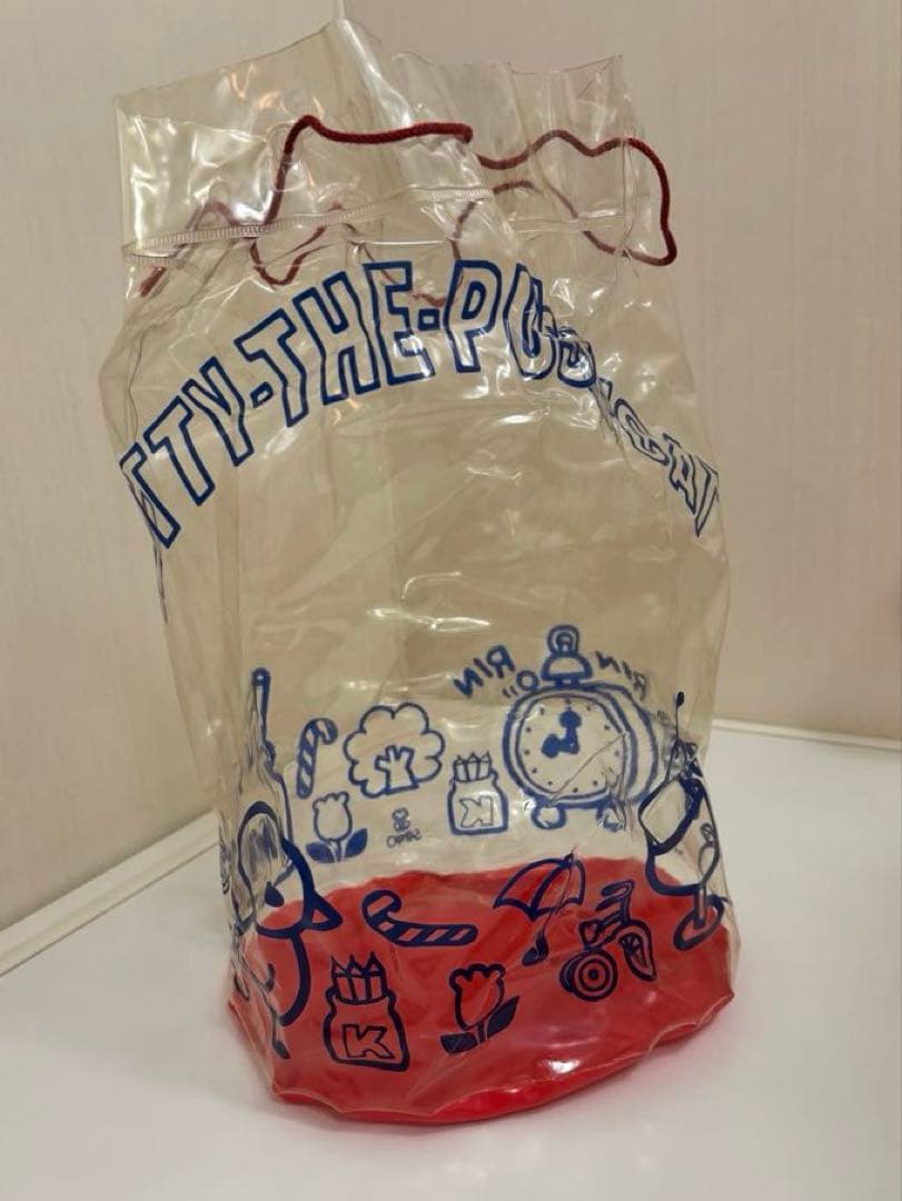 【激レア】1975年 初代キティぬいぐるみ／袋付　ビンテージ　昭和レトロ