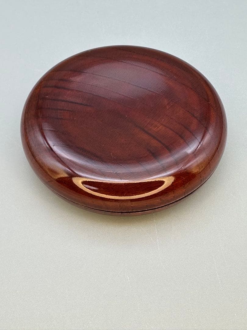 茶道具　香合　長閑　紅葉色絵