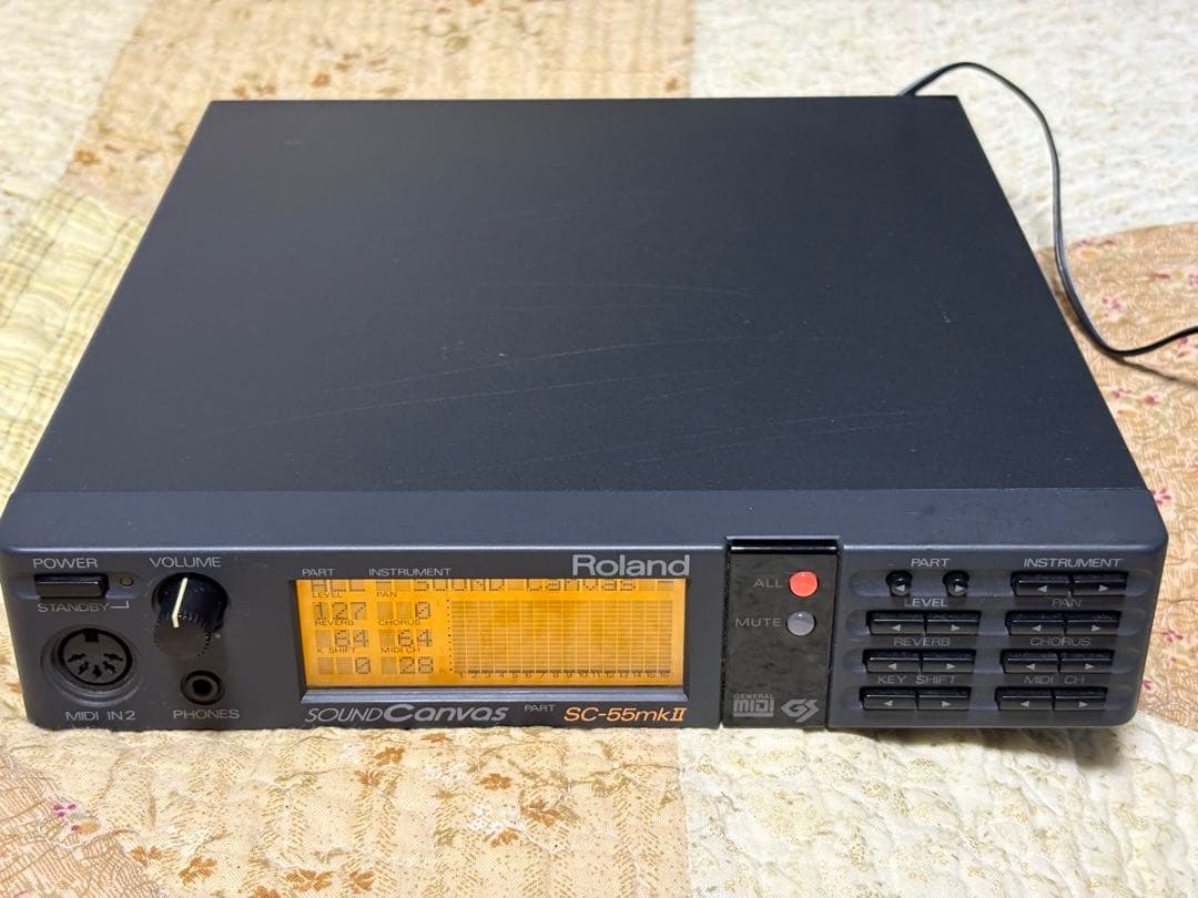 SC-55 mk2 Roland Roland SC-55 mkII mk2 SOUND Canvas MIDI Sound