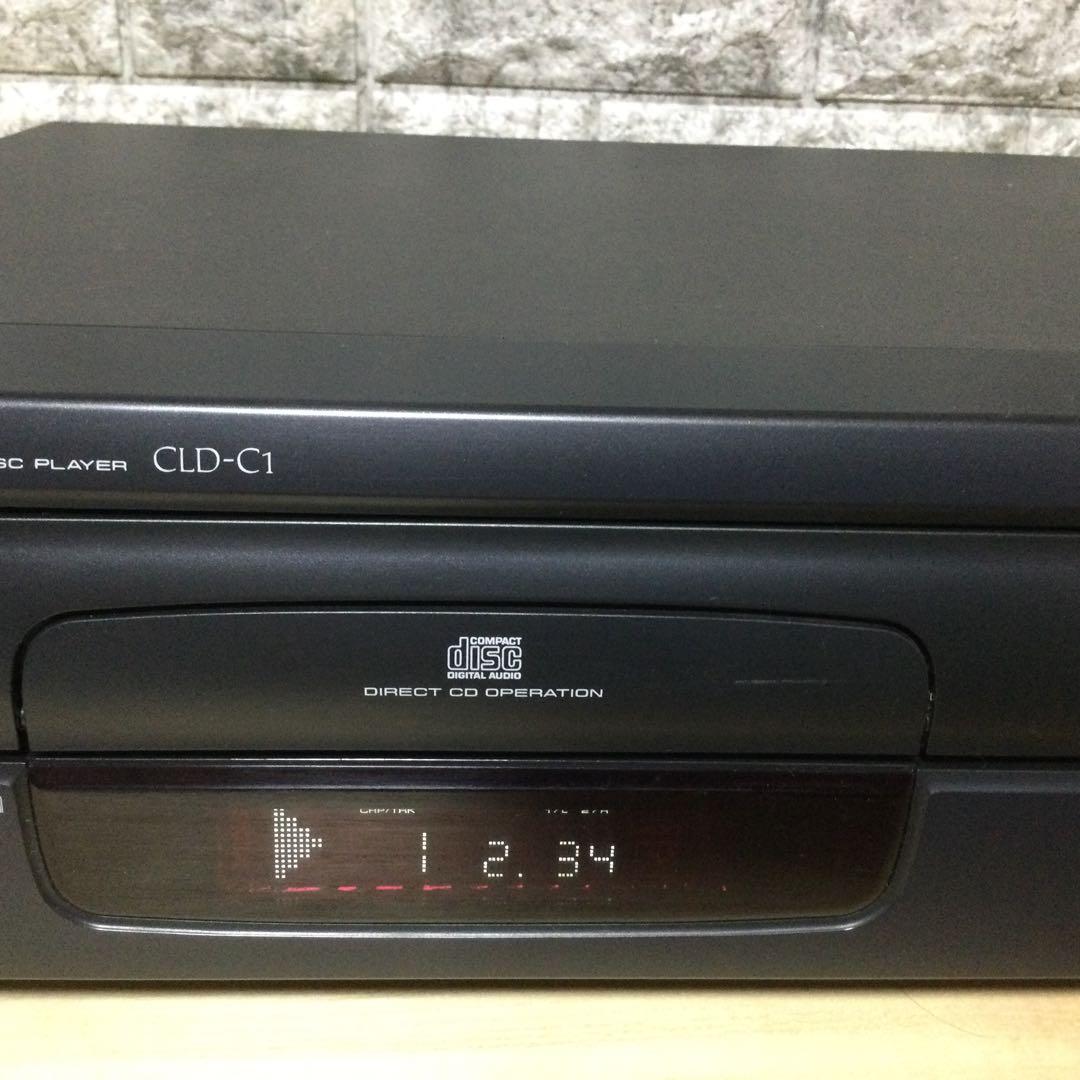 パイオニア☆CLD-C1☆片面再生LDプレーヤー メンテ修理済み動作良好