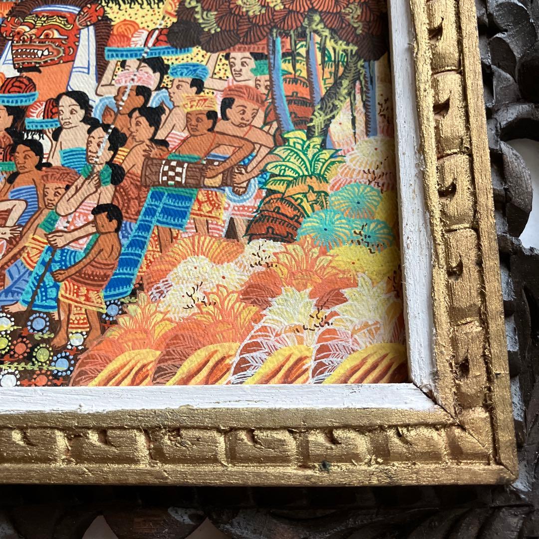 バリ絵画 バリ島 ウブド - メルカリ