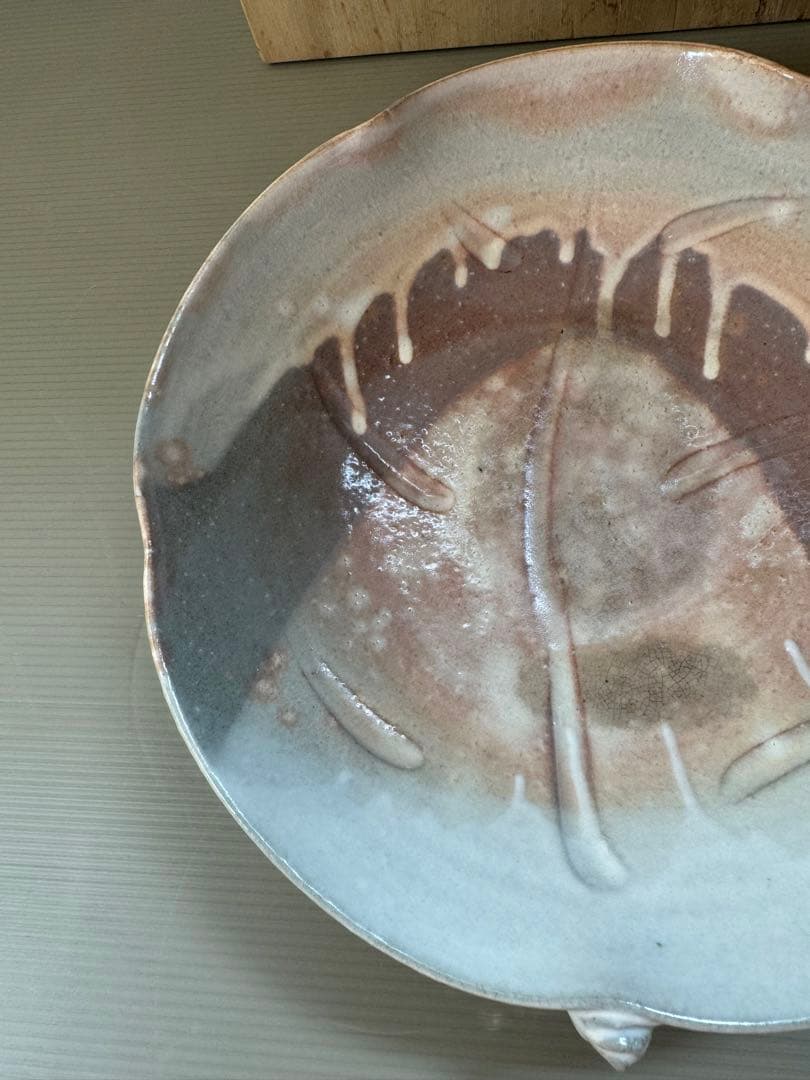 2781 萩焼 七代 岡田仙舟 菓子器 未使用