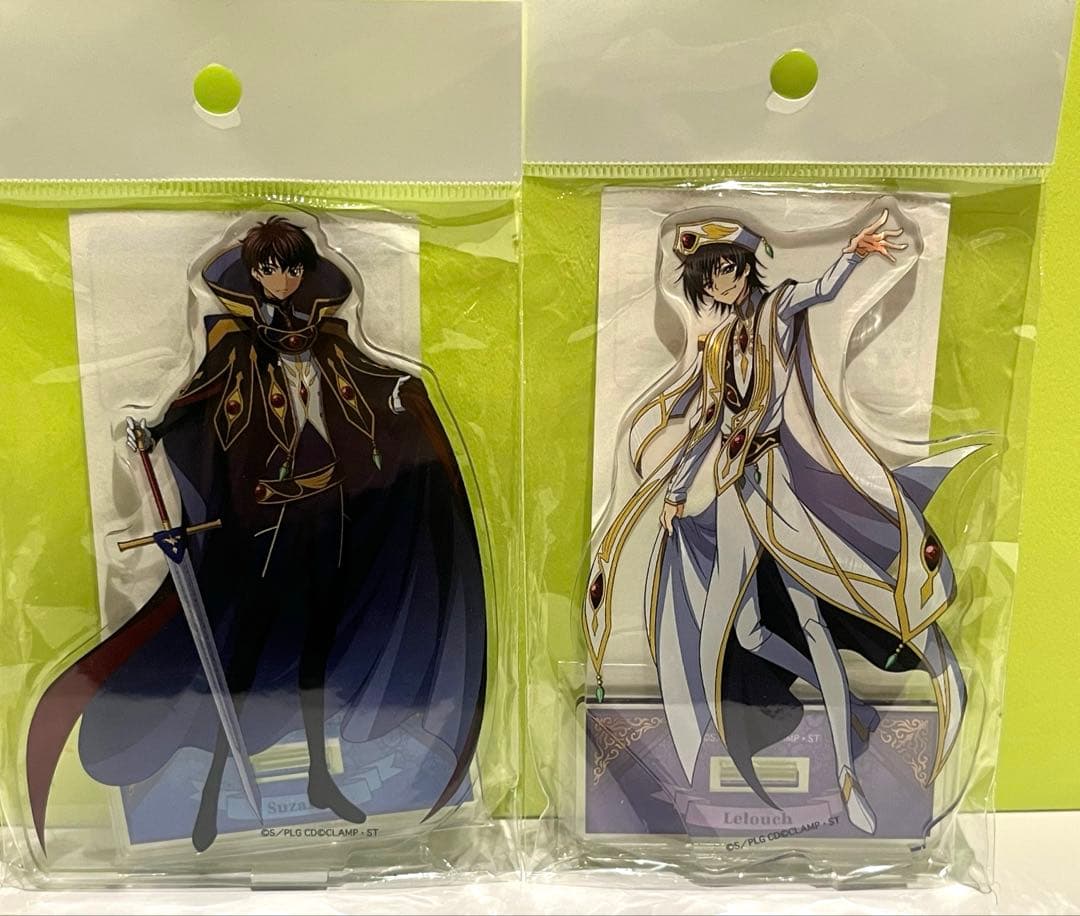 コードギアス反逆のルルーシュルルーシュスザクアクリルスタンド2点
