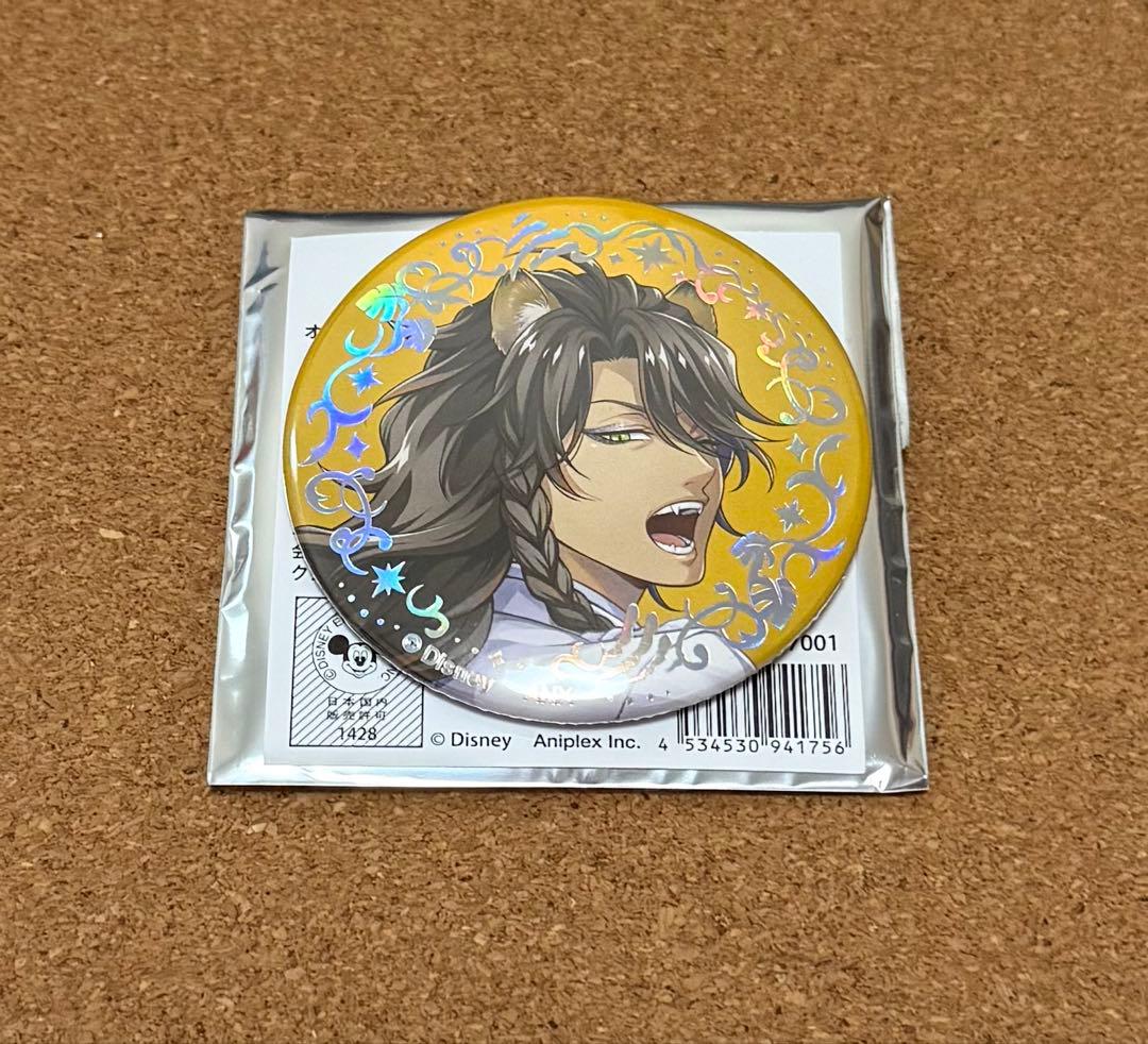 ツイステ プラチナジャケット プレイフル・ドレス 缶バッジ レオナ