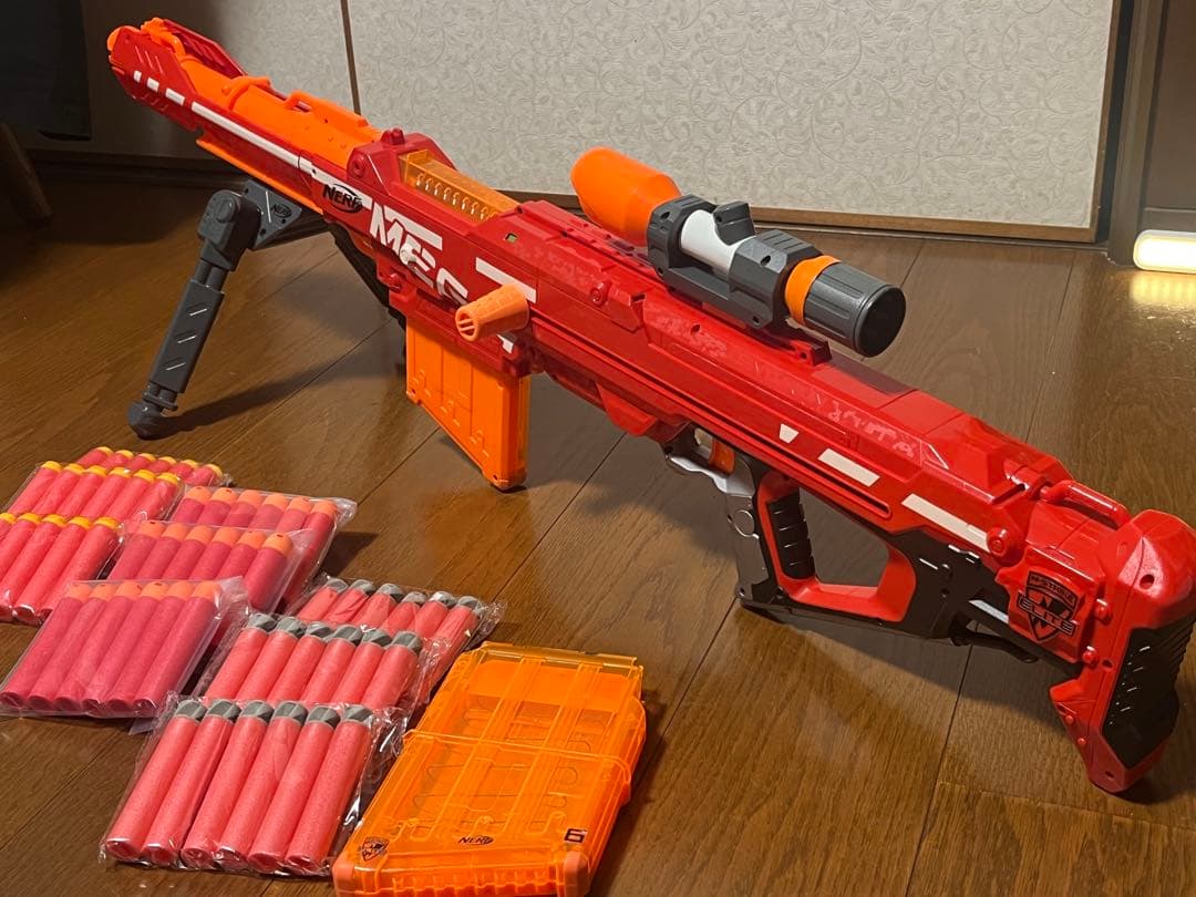 ナーフ メガ センチュリオン ＋ 追加マガジン ＆ スコープ セット