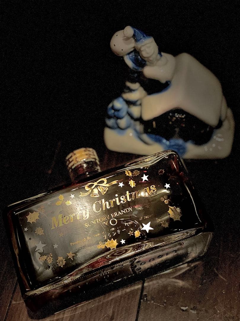 未開封 サントリー クリスマス ブランデー XO 陶器 サンタクロース 古酒