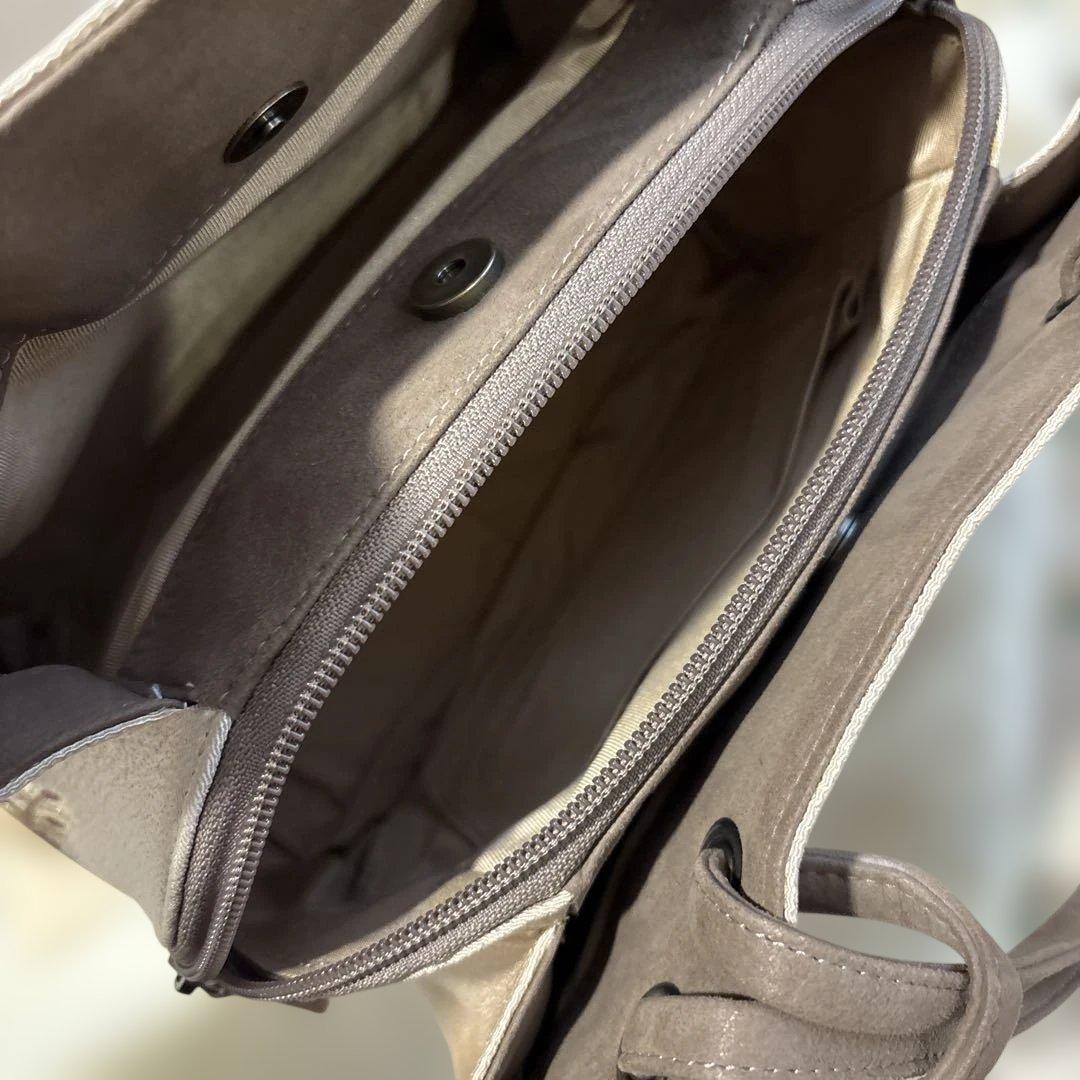 OKAJIMA SOFRINA 和装用バッグ 中型 ベージュ系