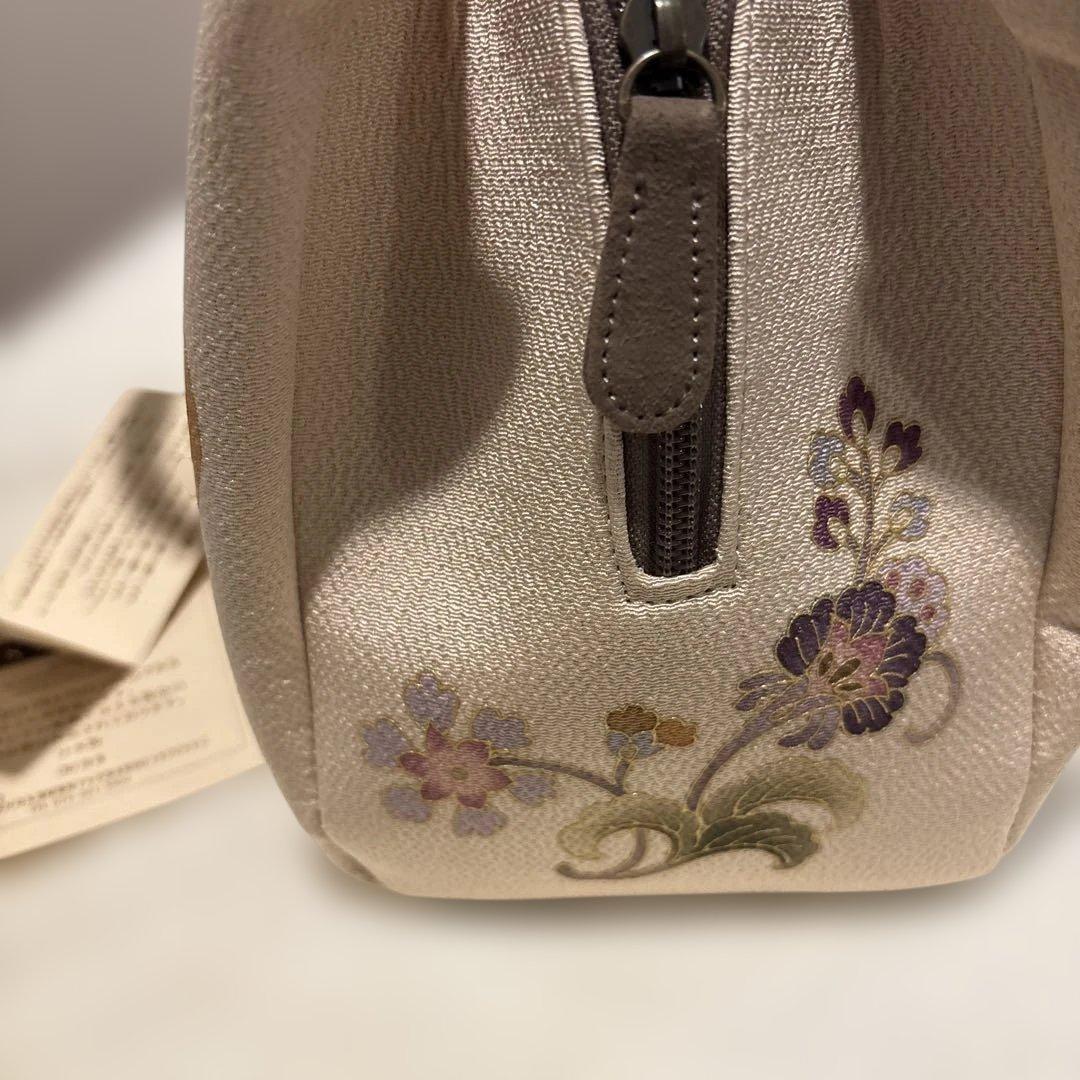 OKAJIMA SOFRINA 和装用バッグ 中型 ベージュ系