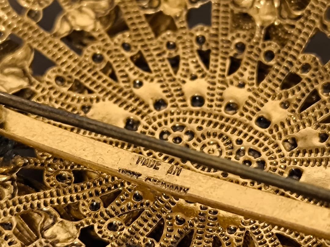 美しい ヴィンテージ 西ドイツ ブローチ West Germany