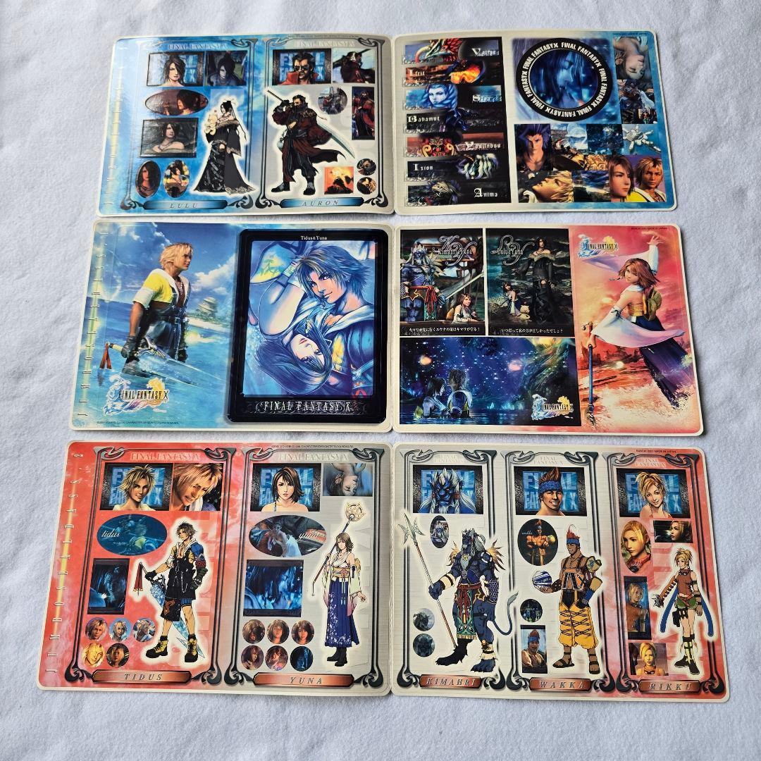 ファイナルファンタジーⅩ グッズセット ピンズ メモリーカードケース