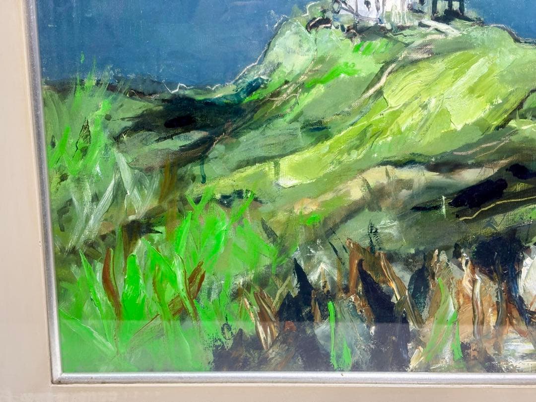 #沢田哲郎　油彩画　「65 Sawada」サイン