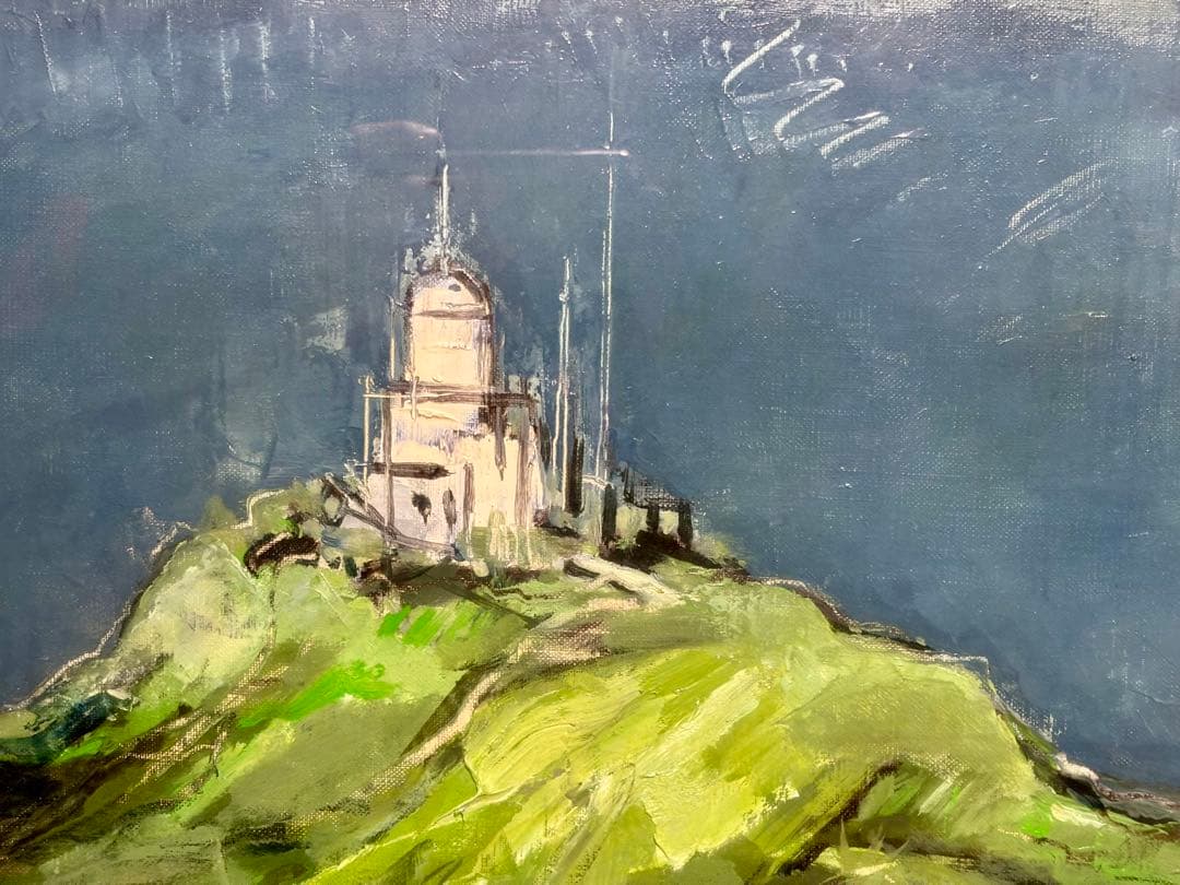 #沢田哲郎　油彩画　「65 Sawada」サイン