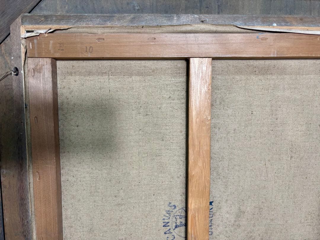 #沢田哲郎　油彩画　「65 Sawada」サイン