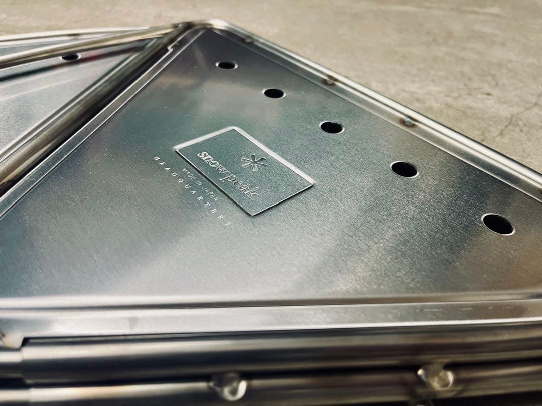 スノーピーク焚き火台M　と　炭床ProM　のセット