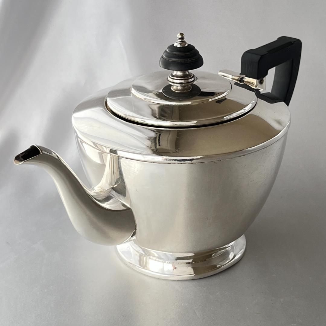 【Mappin & Webb】 アールデコのティーポット マッピンアンドウェッブ